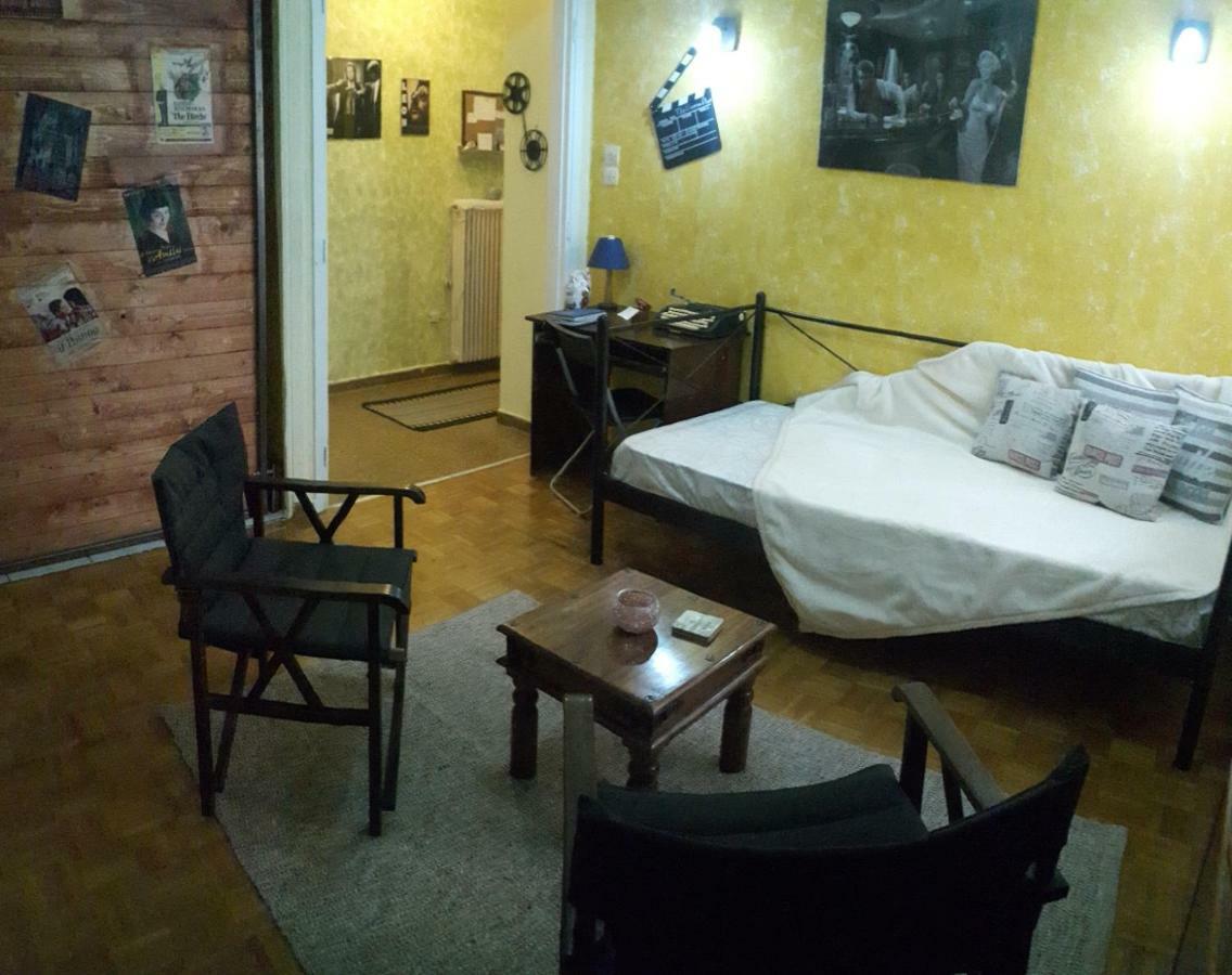 Apartamento The Cinema Flat Atenas Exterior foto